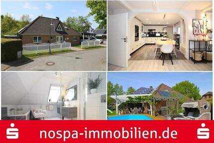 Eine Wohlfühloase für Sie und Ihre Familie! Einfamilienhaus mit Pool, Garage u. Doppelcarport - Schuby