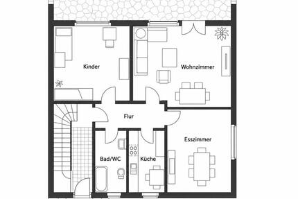 3-Zimmer-Gartenwohnung in Ettringen zu vermieten - Hofstetten