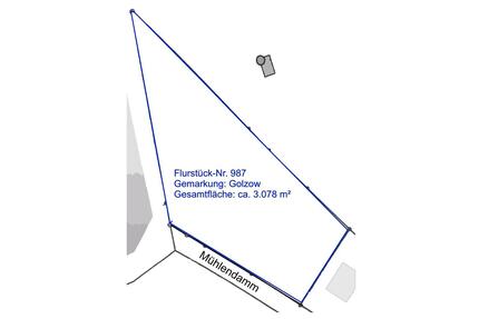3078 qm Baugrundstück in 14778 Golzow ! Provisionsfrei - Beetzsee