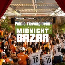 Public Viewing - Midnightbazar | Paketposthalle München