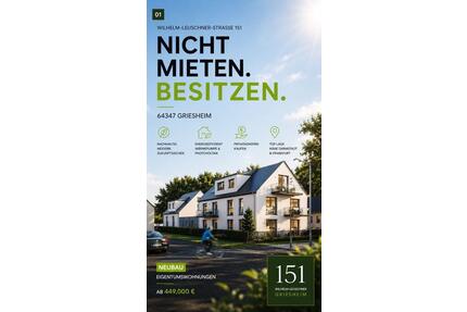 Neubau Eigentumswohnungen in 64347 Griesheim