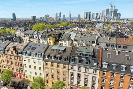 MORGENS MAINLUFT, ABENDS SKYLINE - Moderne 3-Zimmer-Wohnung in Toplage Frankfurt-Süd - Frankfurt am Main Sachsenhausen