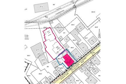 Attraktives Grundstück. Bebauung mit Wohnungen und Gewerbe. - Crailsheim