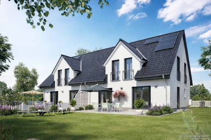 Hochwertige Neubau-Doppelhaushälfte in ruhiger Lage von Tangstedt mit ca. 500 m² Grundstücksanteil