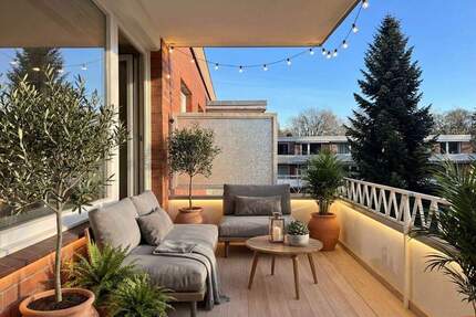 RESERVIERT - Sonnige, ruhige 3-Zimmer-Wohnung mit Stellplatz - Hamburg Rahlstedt