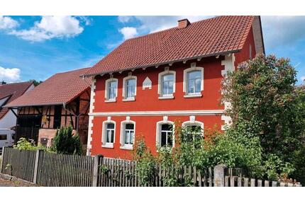 Haus im Jugendstil mit Scheune Provisionsfrei 125 m² - Eiterfeld