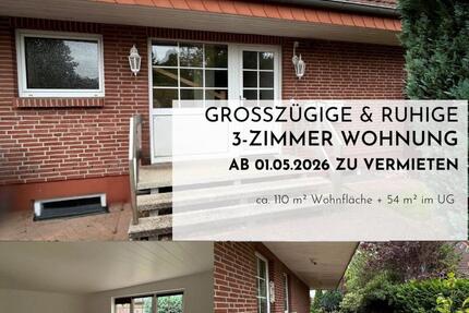 Großzügige & vielseitige 3-Zimmer Wohnung mit 2 Terrassen, Garten - Kaltenkirchen