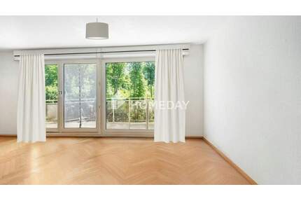 Großzügige 3-Zimmer-Wohnung mit 2 Balkonen und Tiefgaragenstellplatz - stilvoll wohnen am Waldrand - Düsseldorf Ludenberg