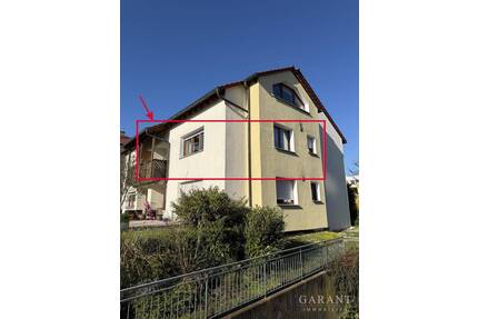 Helle 3 Zimmer-Wohnung mit Balkon, TG- & Außen-Stellplatz in ruhiger Ortsrandlage von Erbstetten! - Burgstetten