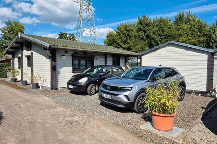 3,5 Zimmer Blockhaus direkt an der Ruhr in Hattingen Campingplatz - Velbert Langenberg