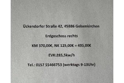 Wohnung zu vermieten Ückendorfer Straße 42 Gelsenkirchen