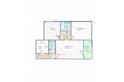 3-Zimmer-Wohnung in Unterhaching, Bezugsfrei, von Privat