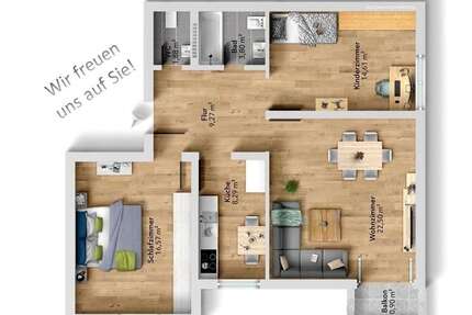 Wohnung zum Kaufen in München 599.000,00 € 78 m²
