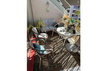 Zweizimmer-Studio-Wohnung mit großer Terrasse - Saarbrücken