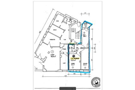 renovierte 2-Raum-Wohnung mit Balkon - Wurzen