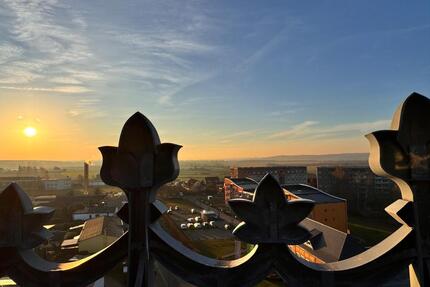 Ein Wasserturm. Ein Wahrzeichen. Der Weitblick über die Welt. - Malchin