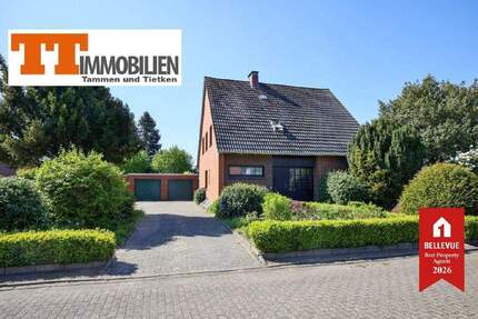 TT bietet an: Landleben mit Perspektive: Vermietetes Zweifamilienhaus mit großem Garten in idyllischer Lage von Zetel-Neuenburg!