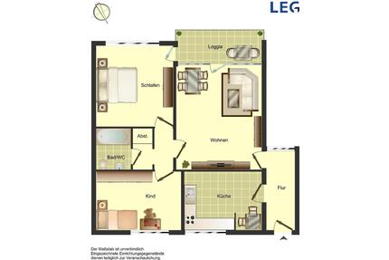 Renovierte 3-Zimmer-Wohnung in Ruhige Wohnlage im Widukindland - Osnabrück Gretesch