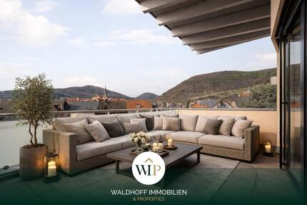 Penthouse-Wohnen über den Dächern der Stadt – 174 m², Aufzug, Doppel-Garage, Sauna - Neustadt an der Weinstraße