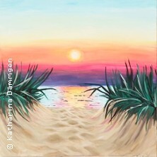 der kleine Sonnenuntergang - Malworkshop für Anfänger