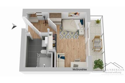 Bezugsfertiges und modernes Studentenapartment in zentraler Lage von Deggendorf zu vermieten!