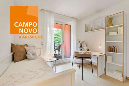 Wohnung zum Mieten in Karlsruhe 470,00 € 21.88 m²