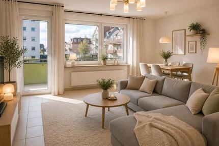 Zentrumsnahe Eigentumswohnung mit Balkon und eigenem Stellplatz - Bamberg Gereuth