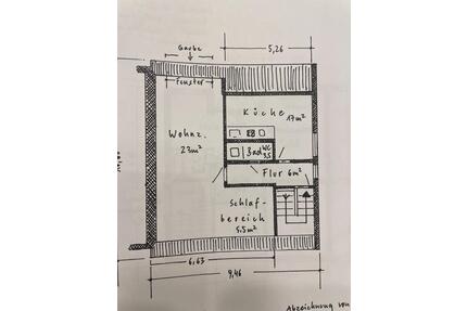 Vorankündigung: Dachgeschosswohnung in Bremen Blumenthal 55 qm