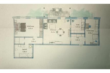 Moderne 3-Zimmer-Wohnung in stadtnaher Lage von Iserlohn