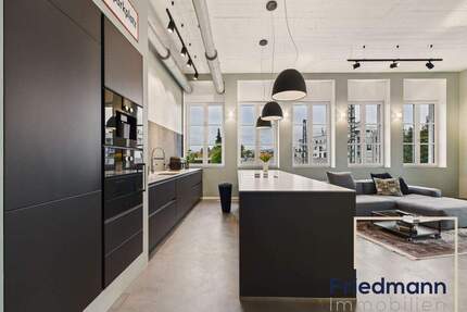 Provisionsfrei: Exklusives Loft im Bobinet-Quartier - Industriecharme trifft Design und Wohnkomfort - Trier Trier-West