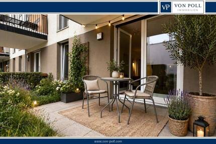 Vermietete Zwei-Zimmer-Wohnung mit kleinem Gartenanteil - Frankfurt am Main Gallus
