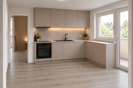 Kernsaniert: 4 Zi., 104 m², Balkon, Garten & Garage, Erstbezug - Gerstetten
