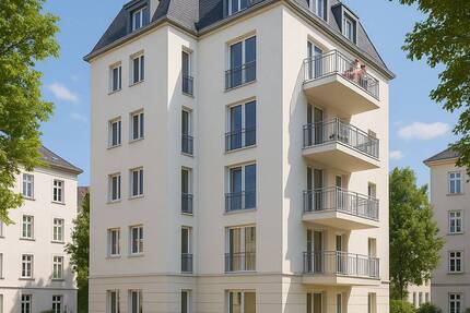 Schicke 4-Zi-Wohnung in der Südvorstadt I Balkon ins Grüne I Modern ausgestattet I Top Lage - Leipzig