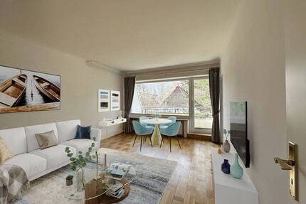 Strandnahe 2-Zimmer-Wohnung mit Balkon & Stellplatz in Timmendorfer Strand