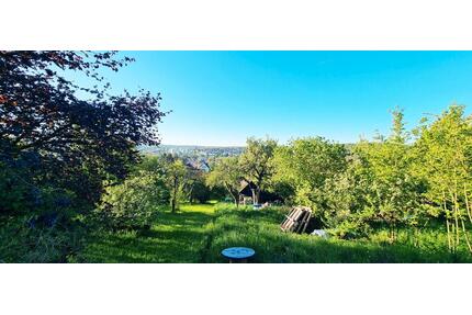 Gartenstück Schrebergarten Hütte, Terrasse, Wasser, 850qm Lemberg - Stuttgart Feuerbach