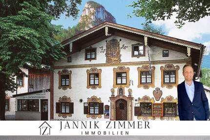 Investoren aufgepasst - Historisches Pensionshaus mit Denkmalschutz in zentraler Lage - Oberammergau
