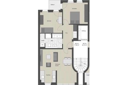 Modernes Wohnen in Altlindenau: Möblierter Erstbezug - Leipzig Altwest