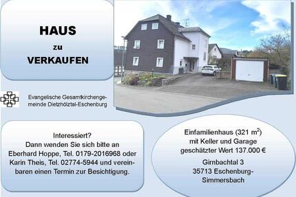 Gemütliches Einfamilienhaus zu verkaufen - Eschenburg