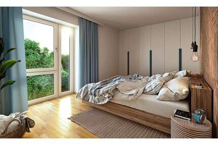 So wohnt man heute: Lichtdurchflutet, effizient, mit Balkon. - Kaarst / Büttgen