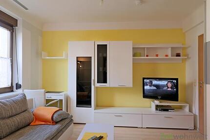 (EF0681_M) Gotha: Gotha, kleines möbliertes 1-Zimmer-Apartment mit PKW-Stellplatz, für Wochenendheimfahrer