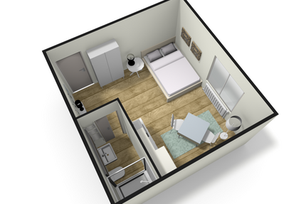 Wohnung zum Mieten in Frankfurt 699,00 € 25 m²