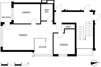 Wohnung zum Mieten in Oldenburg 529,00 € 64 m²