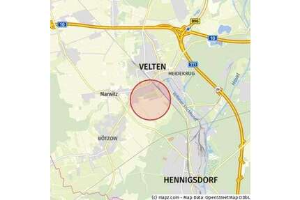 Grundstück zu verkaufen in Velten 240.000,00 € 1498 m²
