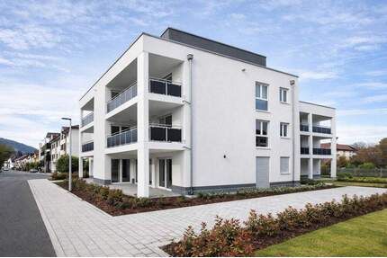 Erstbezug - Moderne 3-Zimmerwohnung im 2. OG mit Balkon, Lift und Tiefgarage - Lörrach Brombach