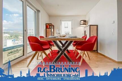 Moderne 3-Zimmerwohnung mit Einbauküche in Kehl
