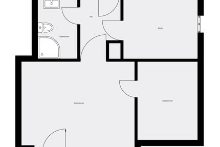 Dachgeschosswohnung mit Balkon in Barenburg zu vermieten - Kirchdorf