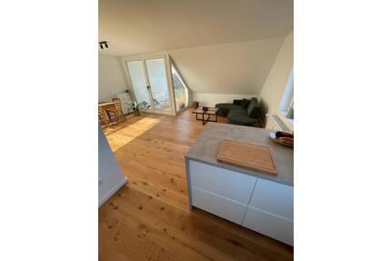 Kanalblick 3-Zimmer Maisonette mit Balkon in Münster Hiltrup