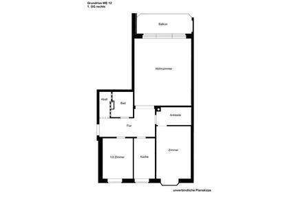 Schöne 3-Zimmer-Wohnung mit Balkon und Einzelgarage - Schenefeld
