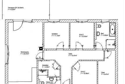 5-Zimmer-Wohnung | Terrasse | Erstbezug - Lalendorf