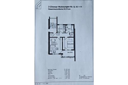 2,5 Zimmer Wohnung mit Balkon in Bad Schussenried